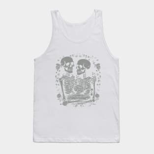 Love never dies skeleton Tank Top